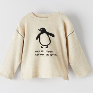 Zara Penguin Sweater
